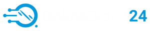 Online Brand 24 Logo Long White